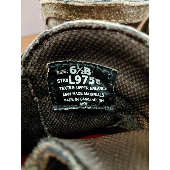 Justin Gypsy’s Brown Velvet Cowboy Booties Women's Size 6.5B - Picture 7 of 9